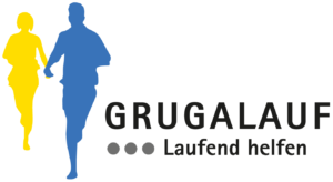 Gruga Lauf - laufend helfen - Logo
